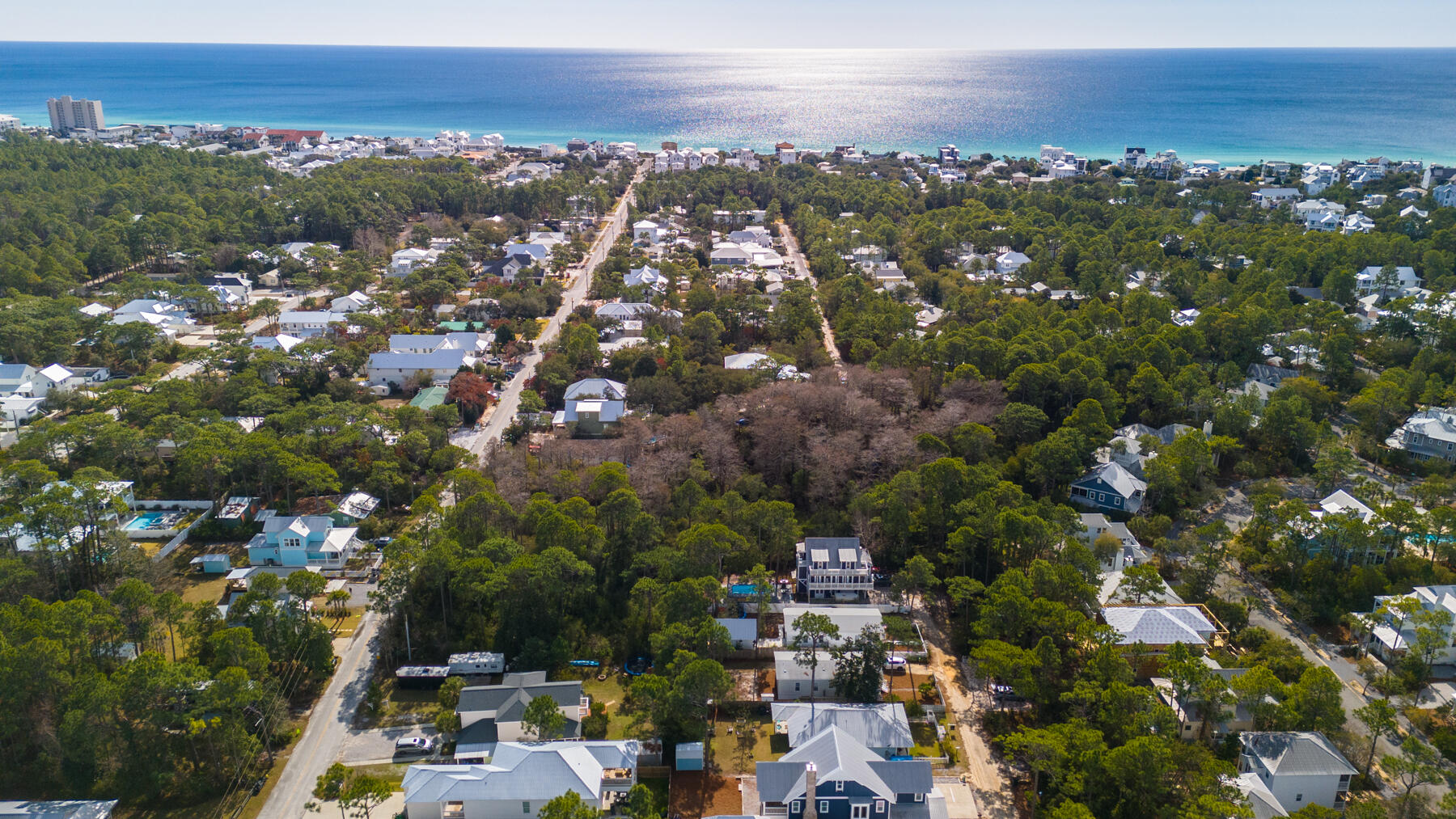 115 Barcelona Avenue Santa Rosa Beach, FL 32459 - Photo 29 of 34 an aerial view of multiple house