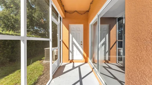 a view of front door