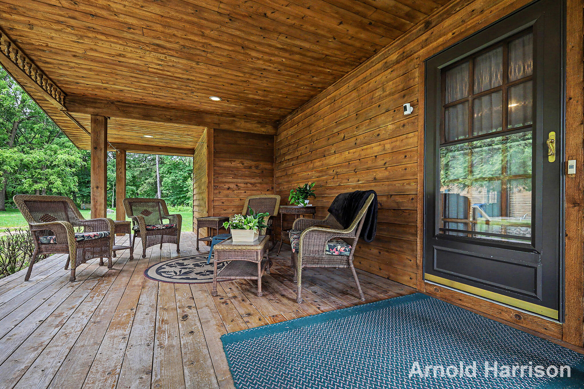 11265 West Sidney Road Gowen, MI 49326 - Photo 4 of 31 Covered rear porch