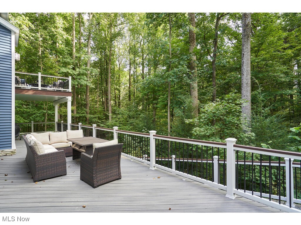 1570 Shade Road Akron, OH 44333 - Photo 34 of 45 Deck with outdoor lounge area
