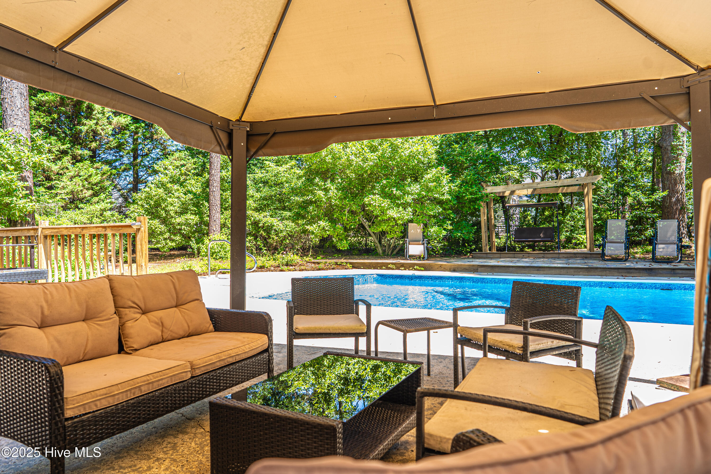 606 John McQueen Road Aberdeen, NC 28315 - Photo 27 of 38 gazebo