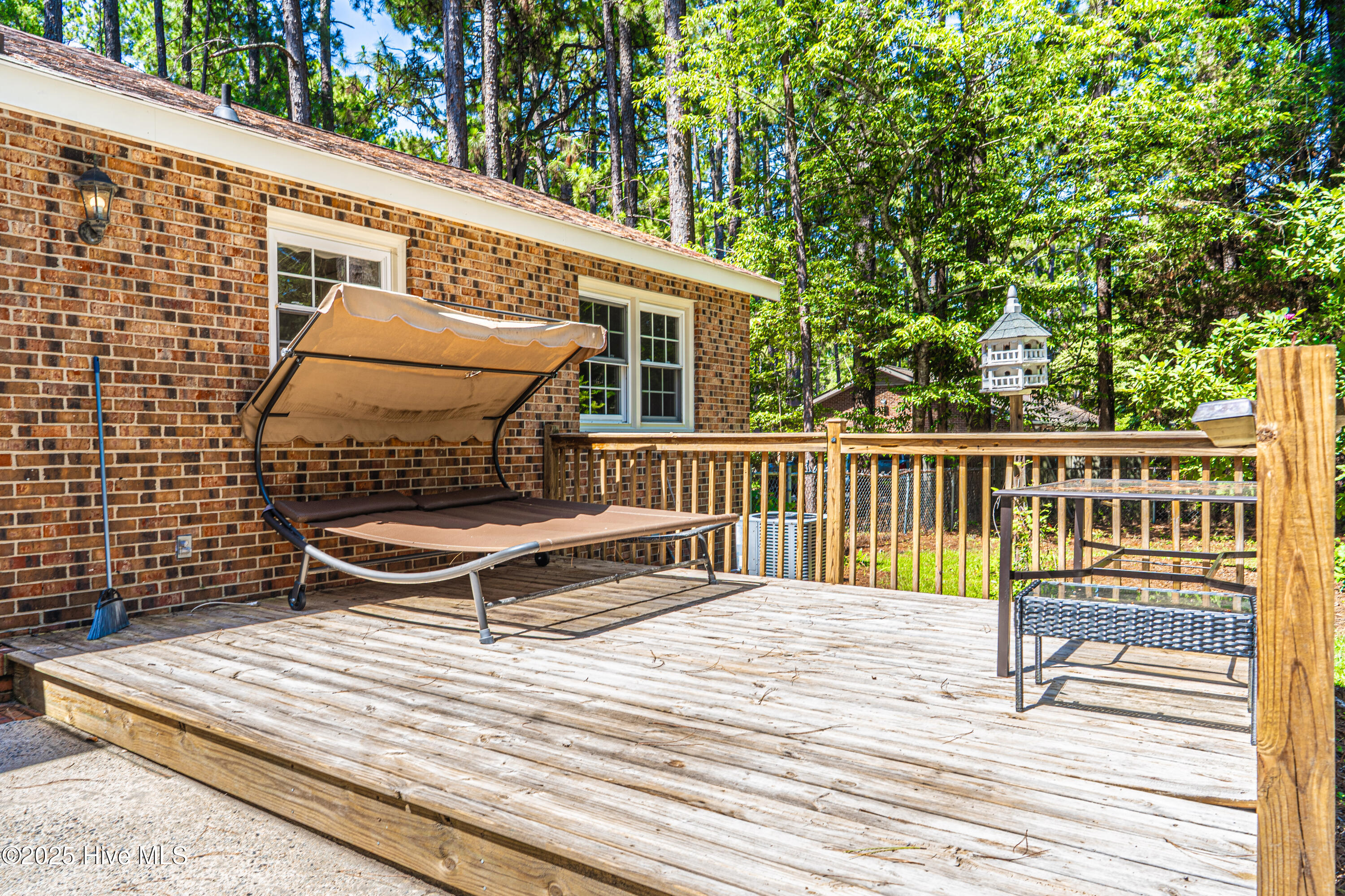 606 John McQueen Road Aberdeen, NC 28315 - Photo 33 of 38 side deck