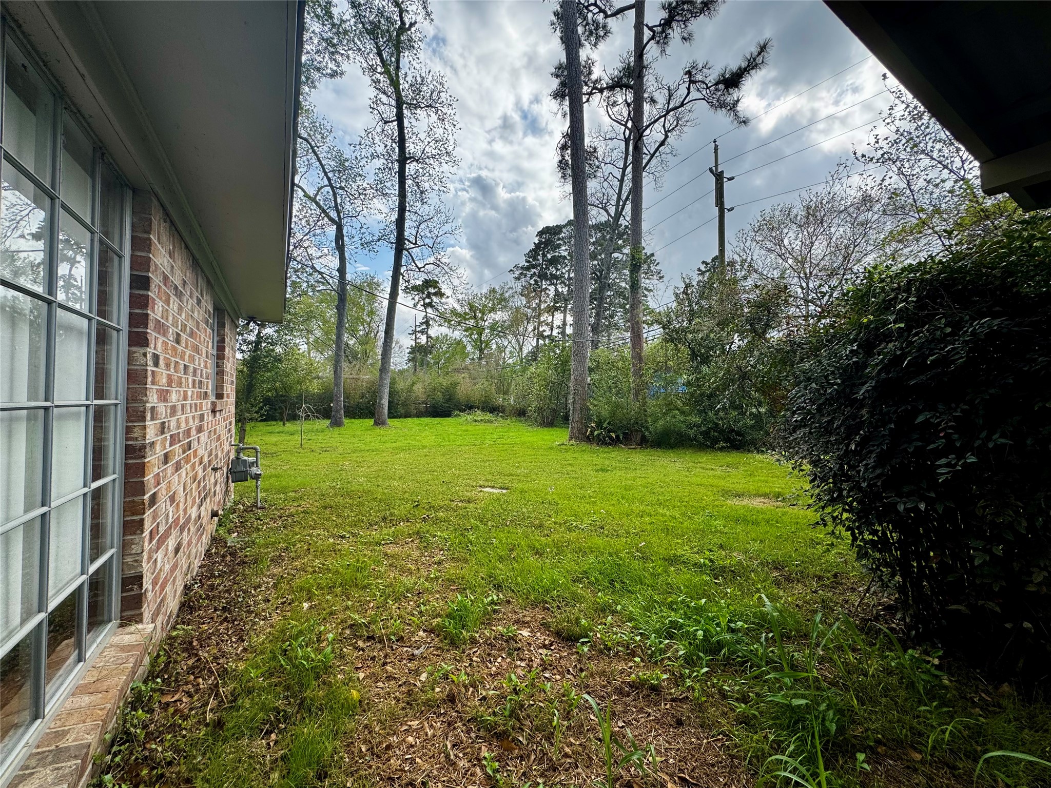 24231 Shellbrook Drive Houston, TX 77336 - Photo 38 of 42 a view of a garden with a fountain