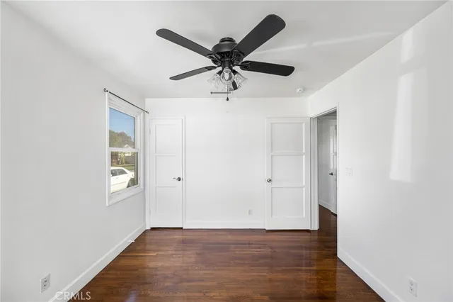 a view of a backyard with garden