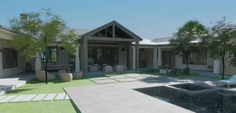 a view of a city & street