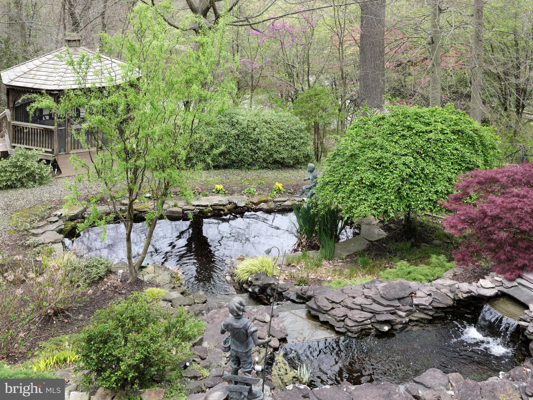 2 Windbrook Drive Springfield, PA 19064 - Photo 55 of 59 Fountain and Gazebo
