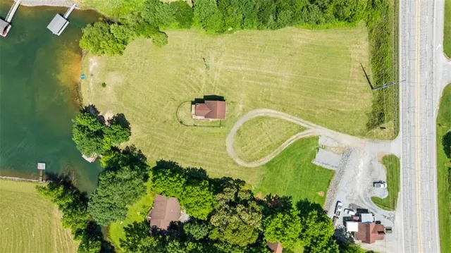 a view of a swimming pool