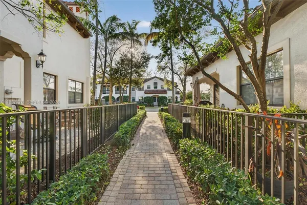 front view of a house with a small yard