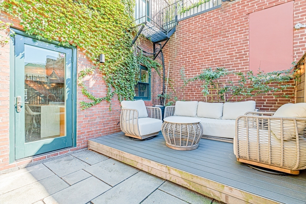 491 Massachusetts Avenue, Unit 1 Boston, MA 02118 - Photo 22 of 26 a view of outdoor space with seating