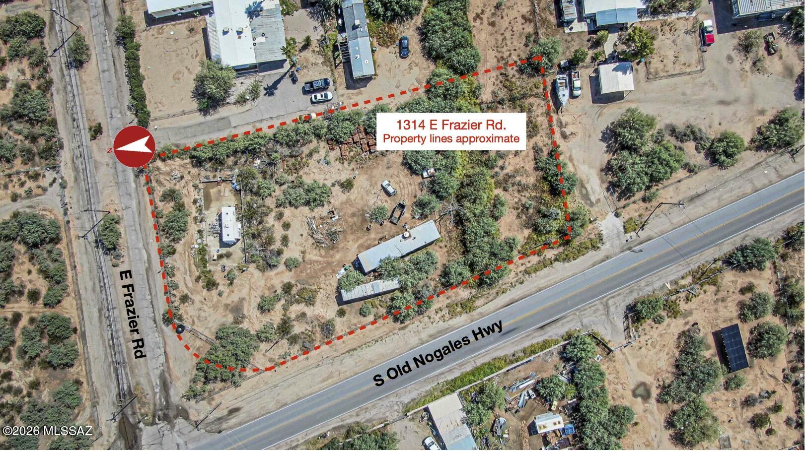 1314 East Frazier Road Tucson, AZ 85756 - Photo 10 of 13 1314 3 marked