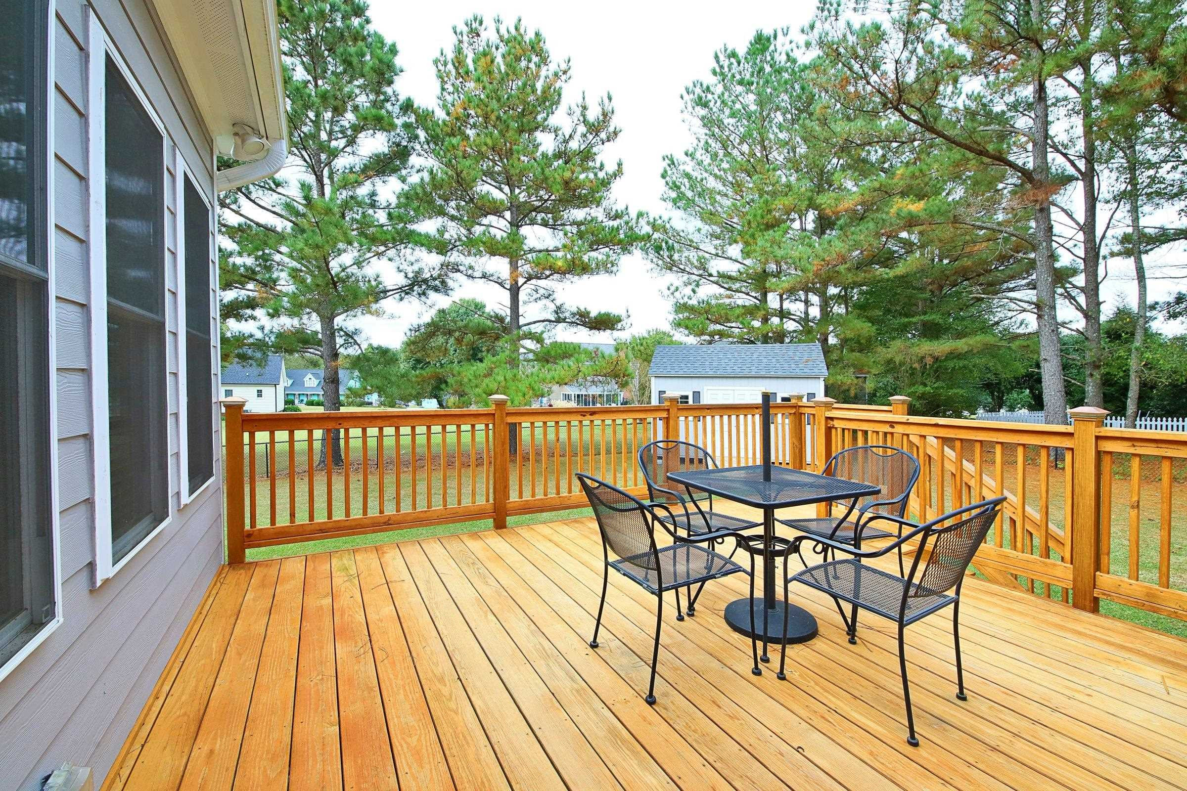 1013 Portico Place Raleigh, NC 27603 - Photo 23 of 28 GREAT SPACE TO SIT AND ENJOY YOU MORING COFFEE OR FIRE UP THE GRILL! GRILLING DECK