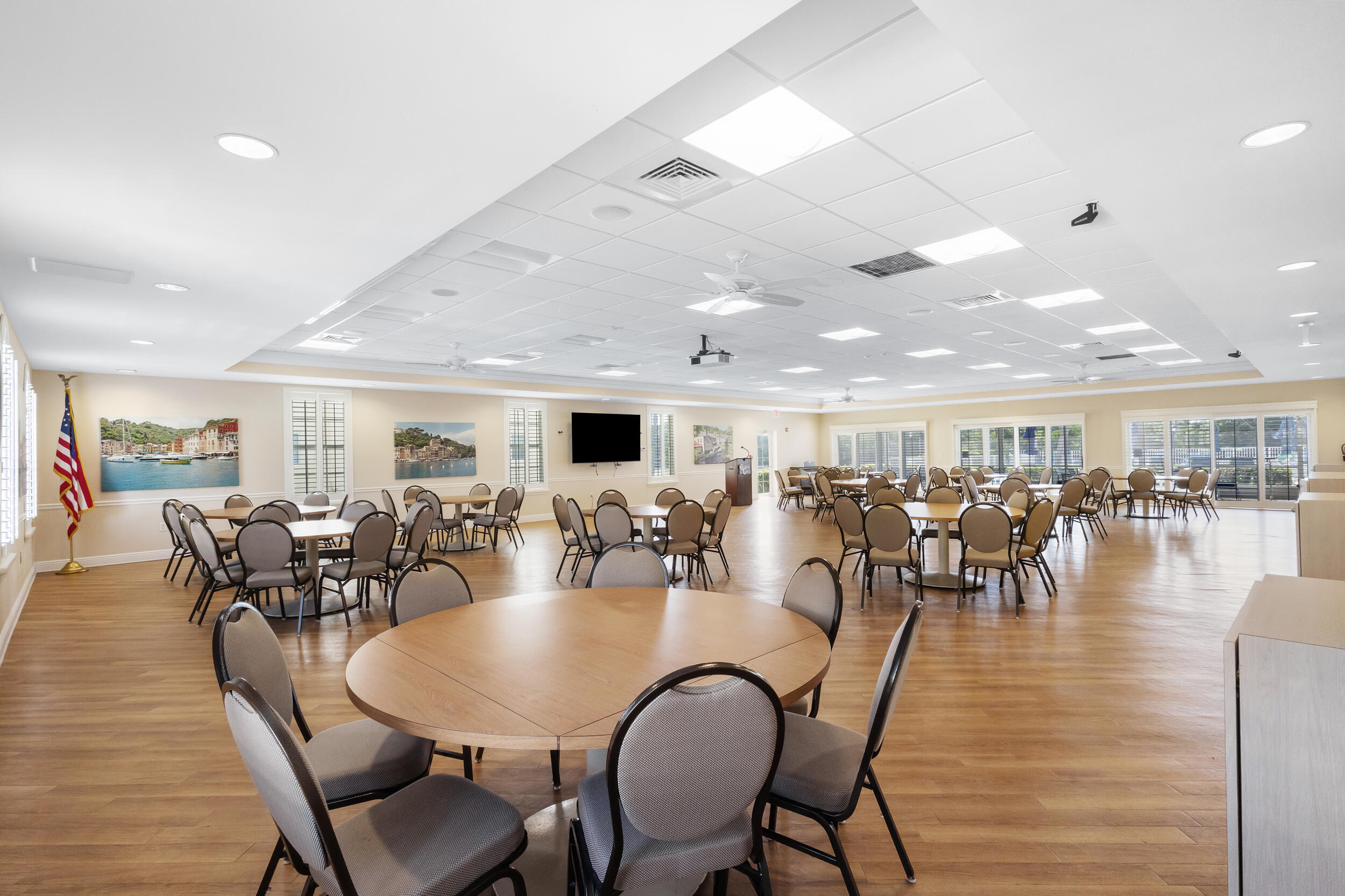 7 Colonial Club Drive, Unit 300 Boynton Beach, FL 33435 - Photo 21 of 24 a dining room with furniture window and wooden floor