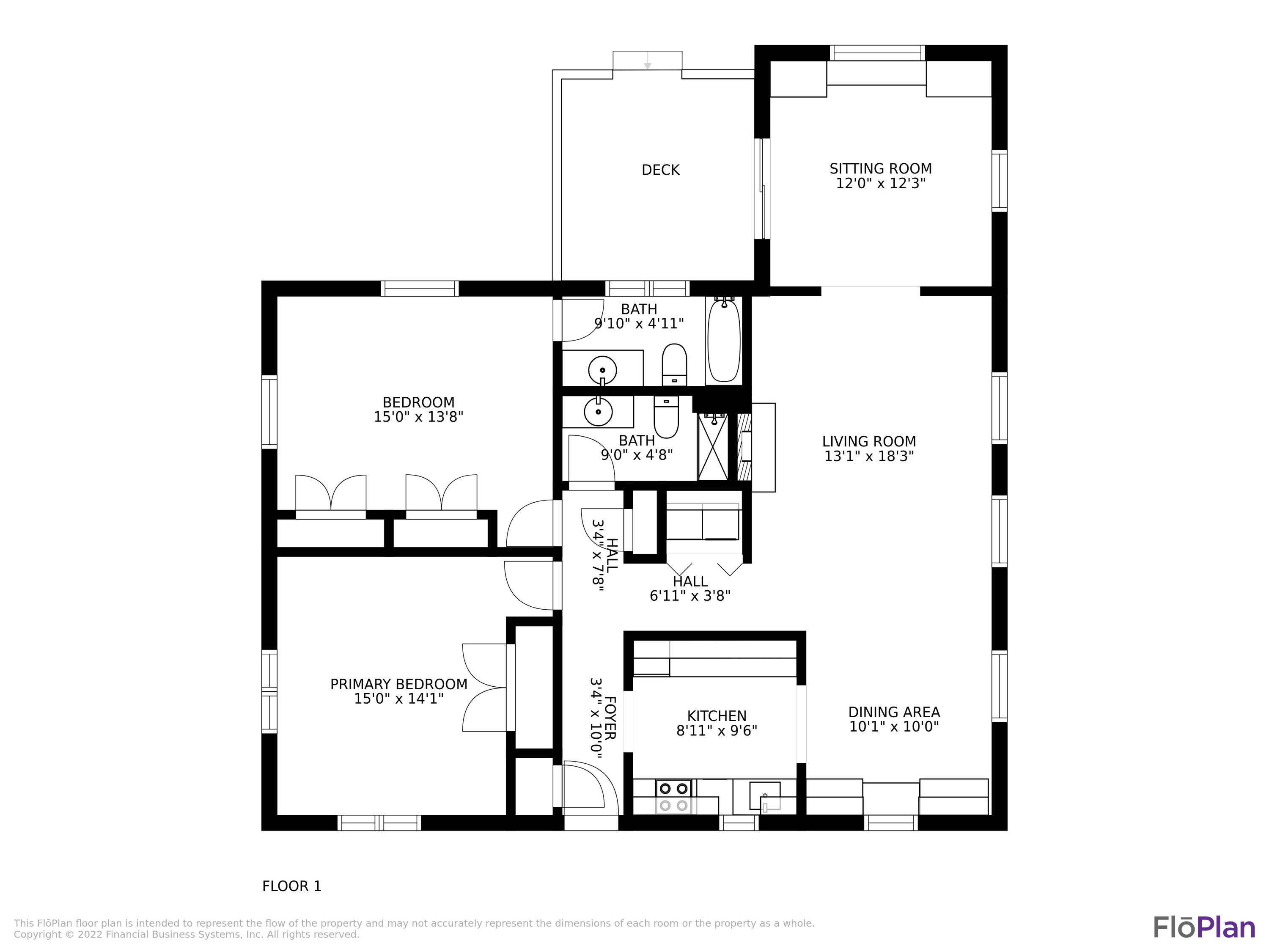 39 Tower Hill Road, Unit 5B Osterville, MA 02655 - Photo 16 of 16 Floor Plan w/dimensions