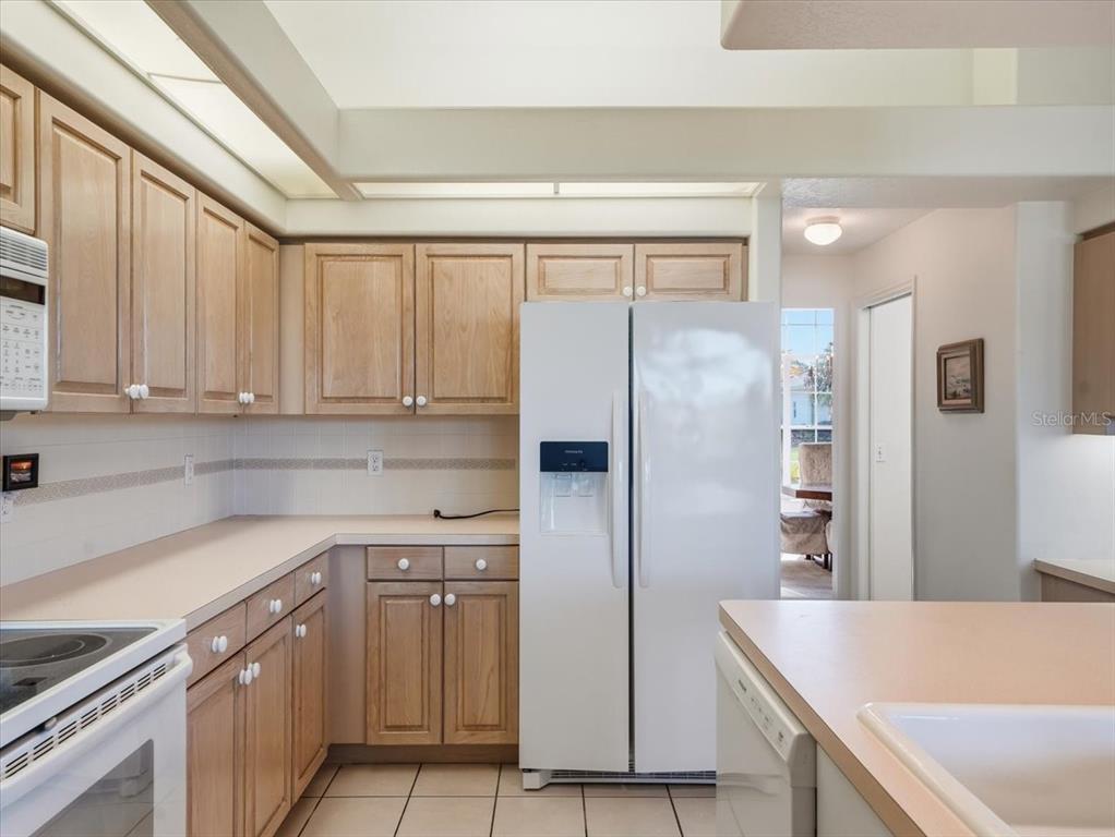 9311 Butler Boulevard Weeki Wachee, FL 34613 - Photo 36 of 60 a kitchen with stainless steel appliances granite countertop a refrigerator and a sink