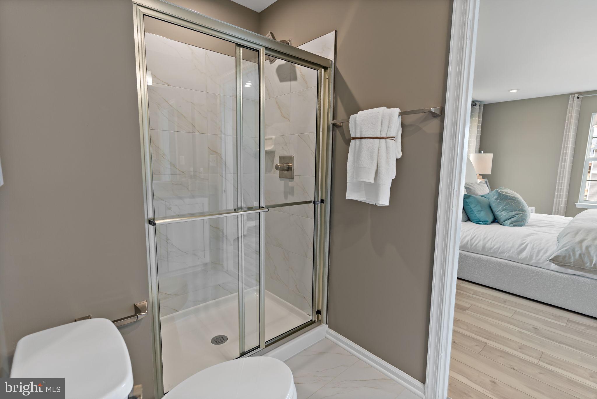 Tbb Heritage Drive, Unit WHITEHALL Hanover, PA 17331 - Photo 20 of 55 a bathroom with a shower and toilet