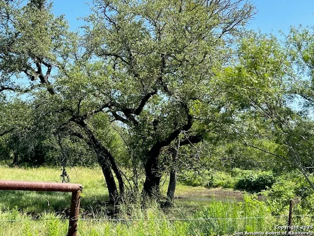 a view of outdoor space with wooden fence