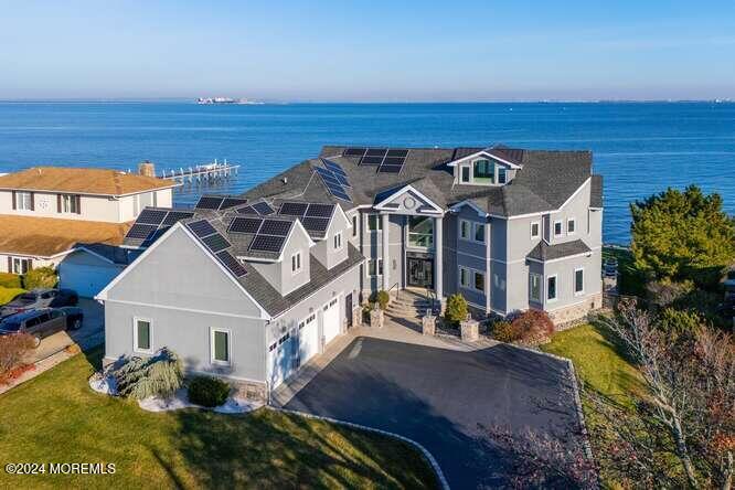 8 Harbor View Drive Atlantic Highlands, NJ 07716 - Photo 1 of 69 an aerial view of a house with swimming pool