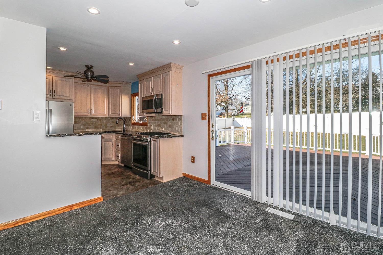 22 Hill Road Edison, NJ 08817 - Photo 17 of 38 a kitchen with stainless steel appliances granite countertop a refrigerator oven a sink and dishwasher
