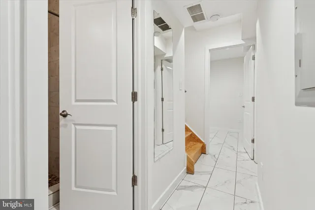 a view of an entryway space