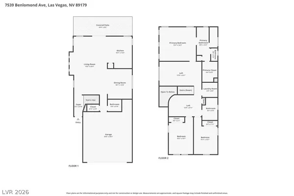 $439,998 | 7539 Benlomond Avenue, Las Vegas, NV 89179