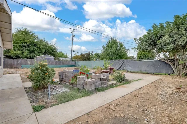 a house with trees in front of it
