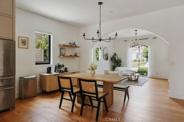 a view of living room with furniture and a fireplace
