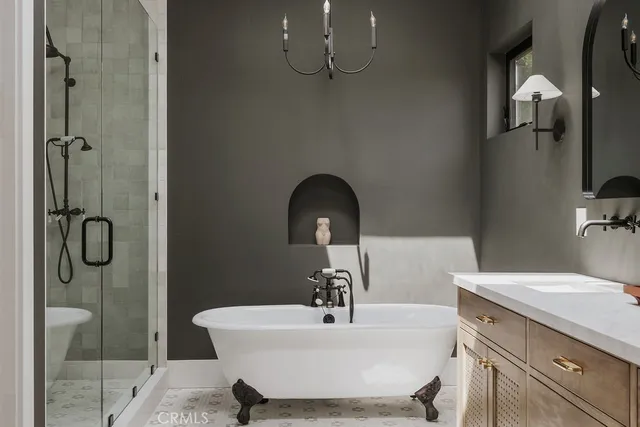 a view of a chairs and table in the patio