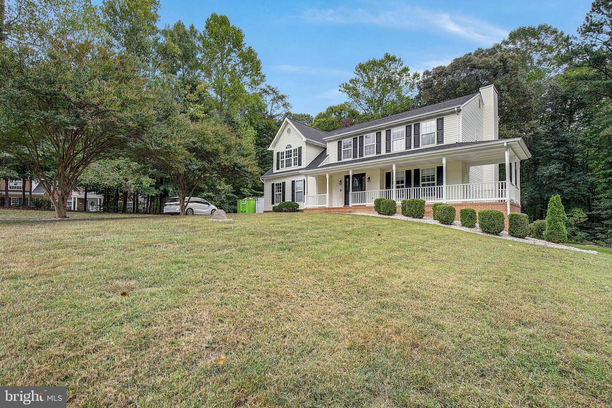 721 Small Reward Road Huntingtown, MD 20639 - Photo 42 of 51 a view of a house with a yard
