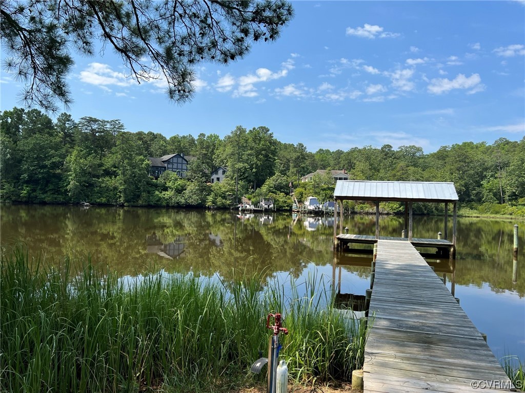 a lake view