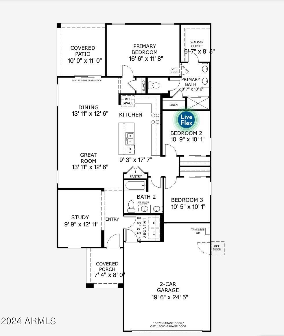 11532 West Calavar Road El Mirage, AZ 85335 - Photo 16 of 16 Layout