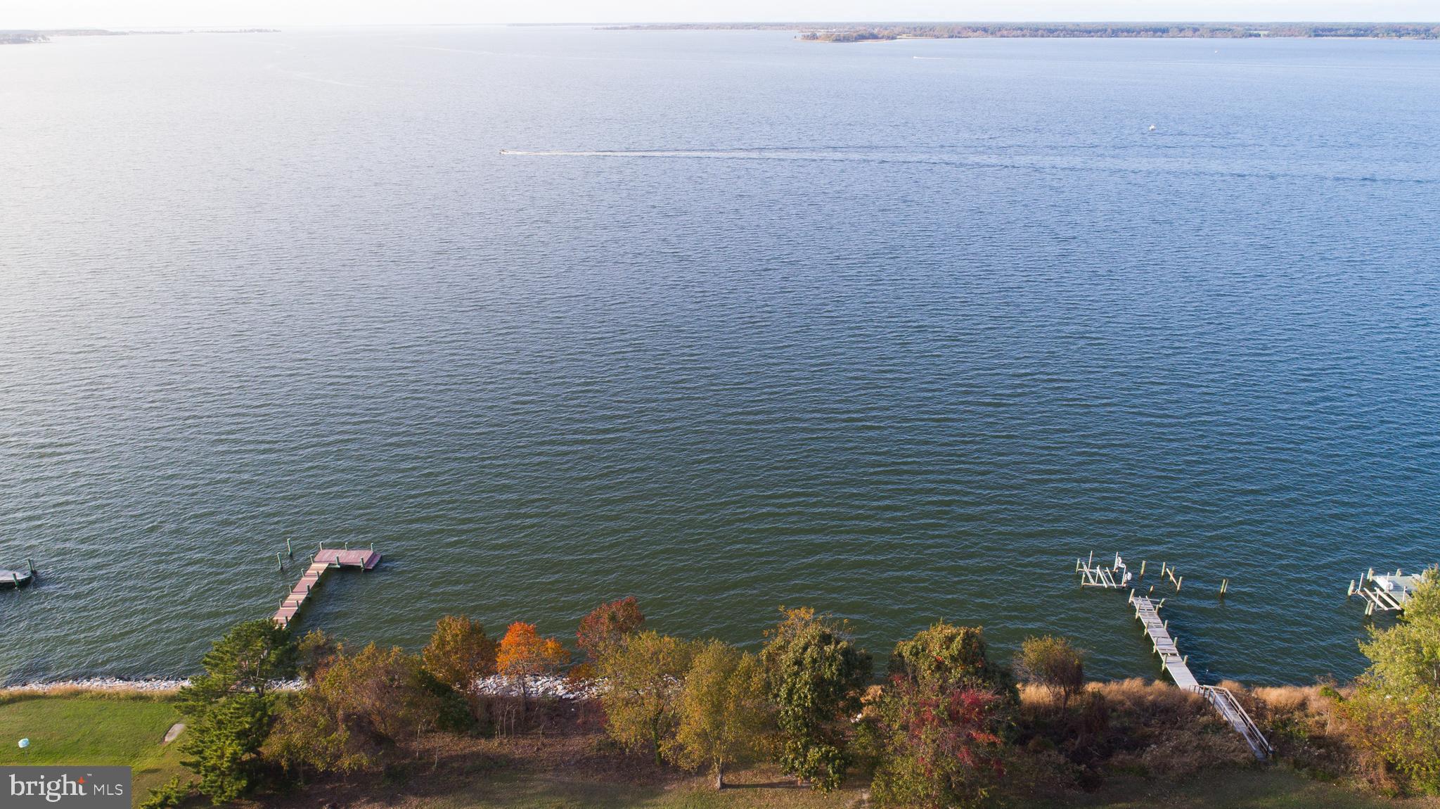 114 Riverside Drive Cambridge, MD 21613 - Photo 36 of 43 Views of Choptank River - Aerial