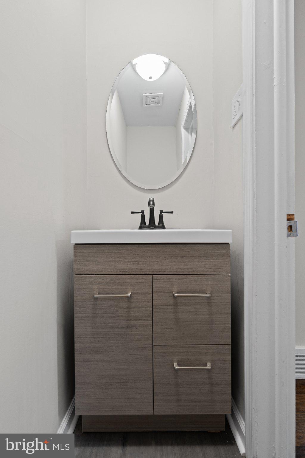 205 Juniper Road, Unit 288 Havertown, PA 19083 - Photo 17 of 28 Sleek modern vanity in neutral tones.