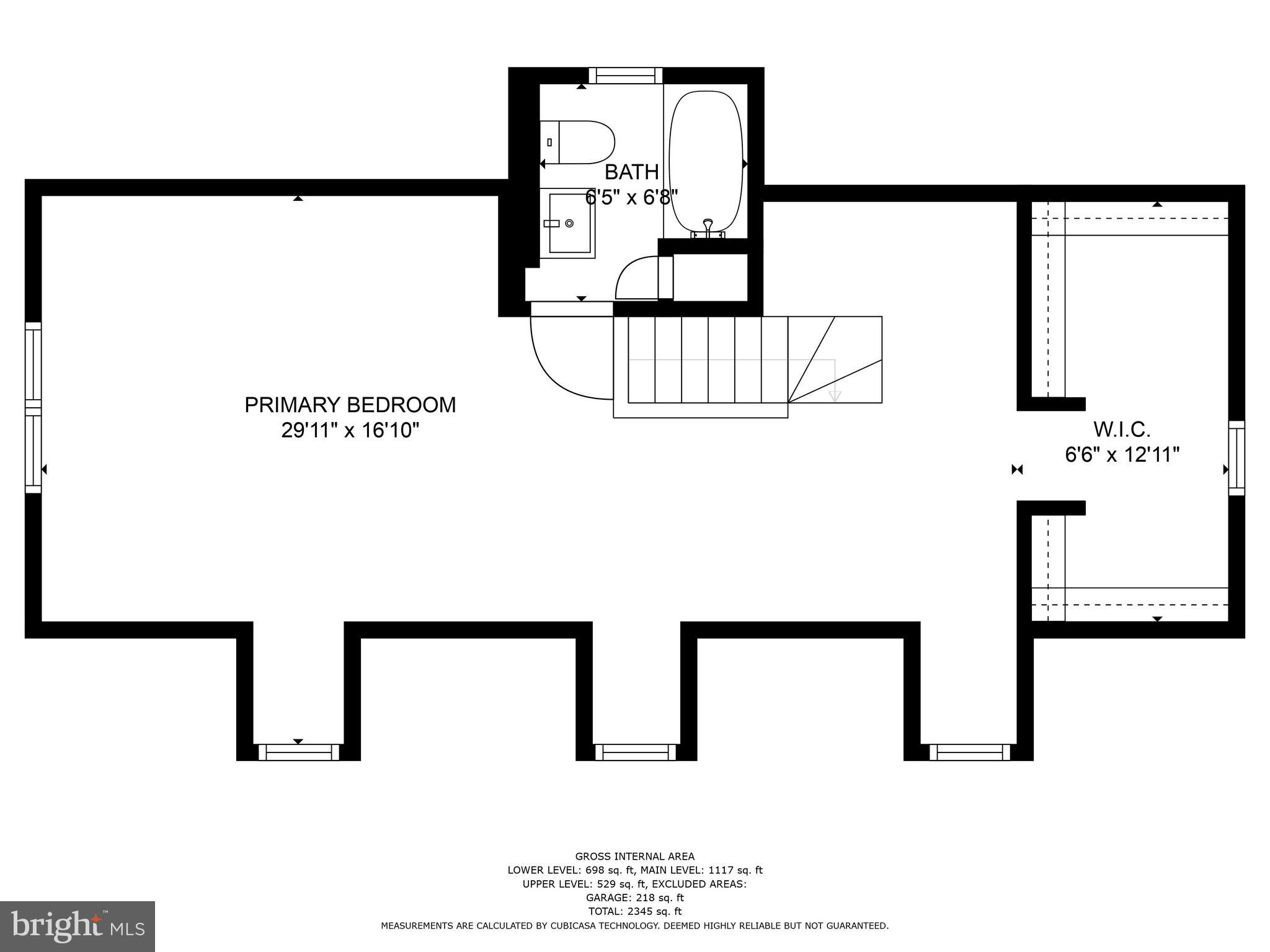2409 Seminary Road Silver Spring, MD 20910 - Photo 37 of 37 Upper level floor plan