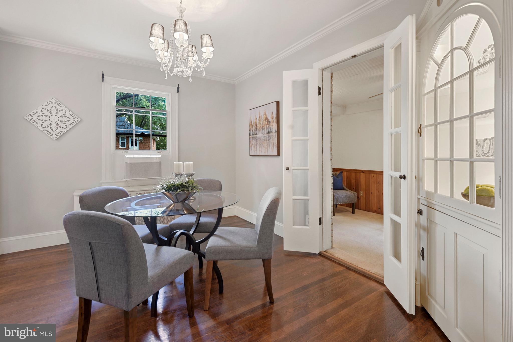 2409 Seminary Road Silver Spring, MD 20910 - Photo 8 of 37 Dining room with flex room/office