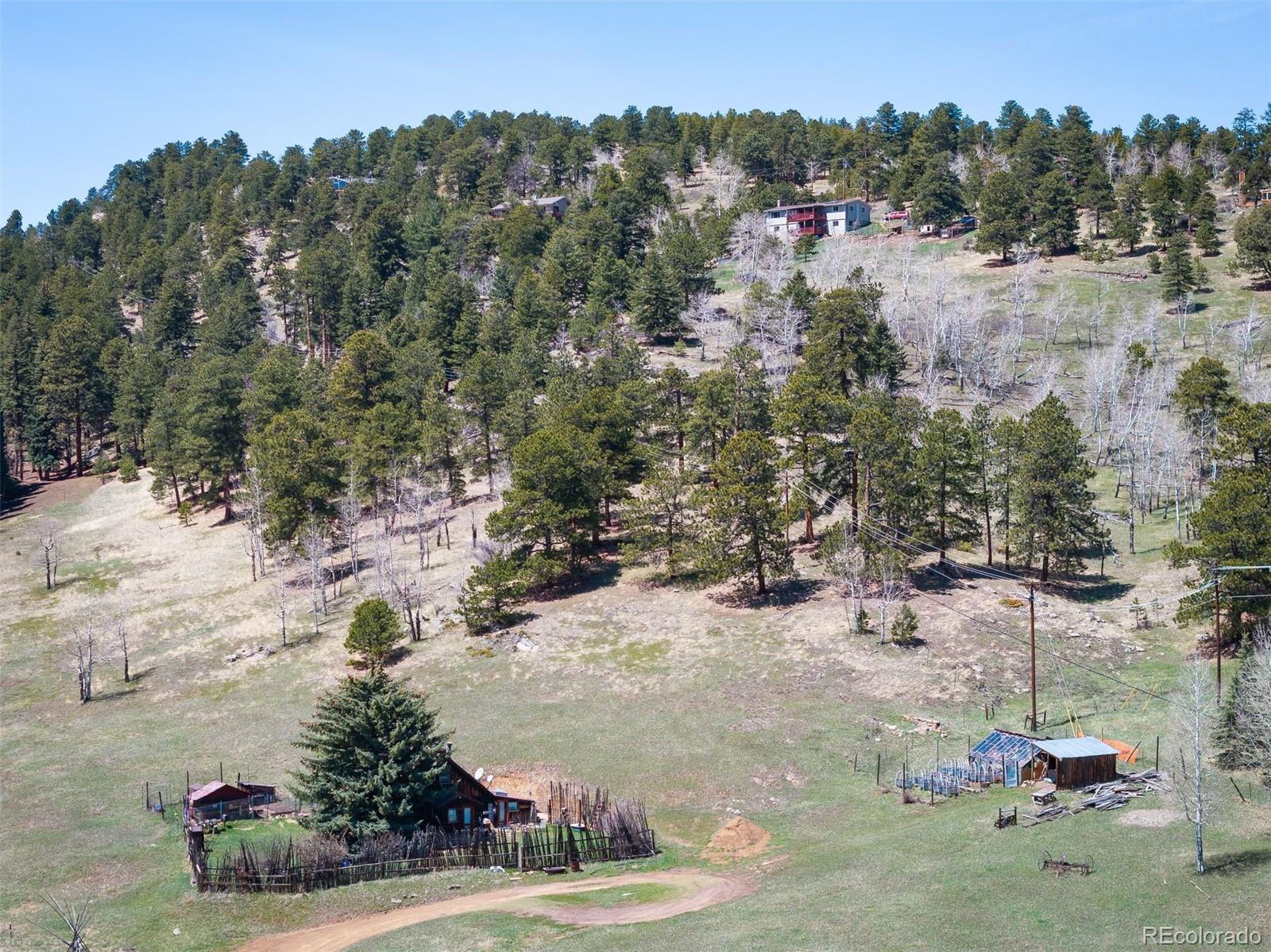 Pine Valley Road Evergreen, CO 80439 - Photo 26 of 30 a view of a yard