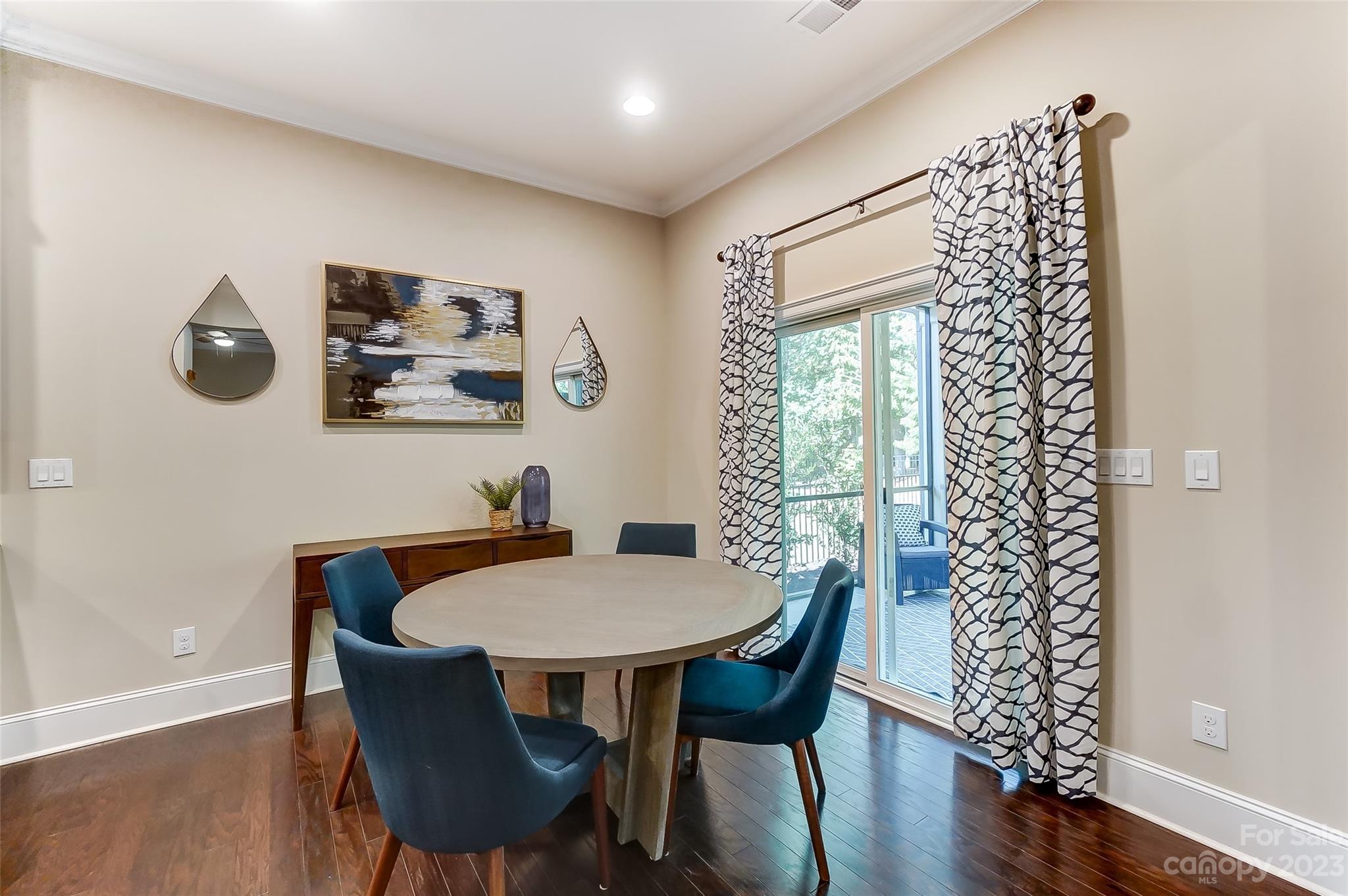 1494 Afton Way Fort Mill, SC 29708 - Photo 20 of 47 a view of a dining room with furniture window and wooden floor