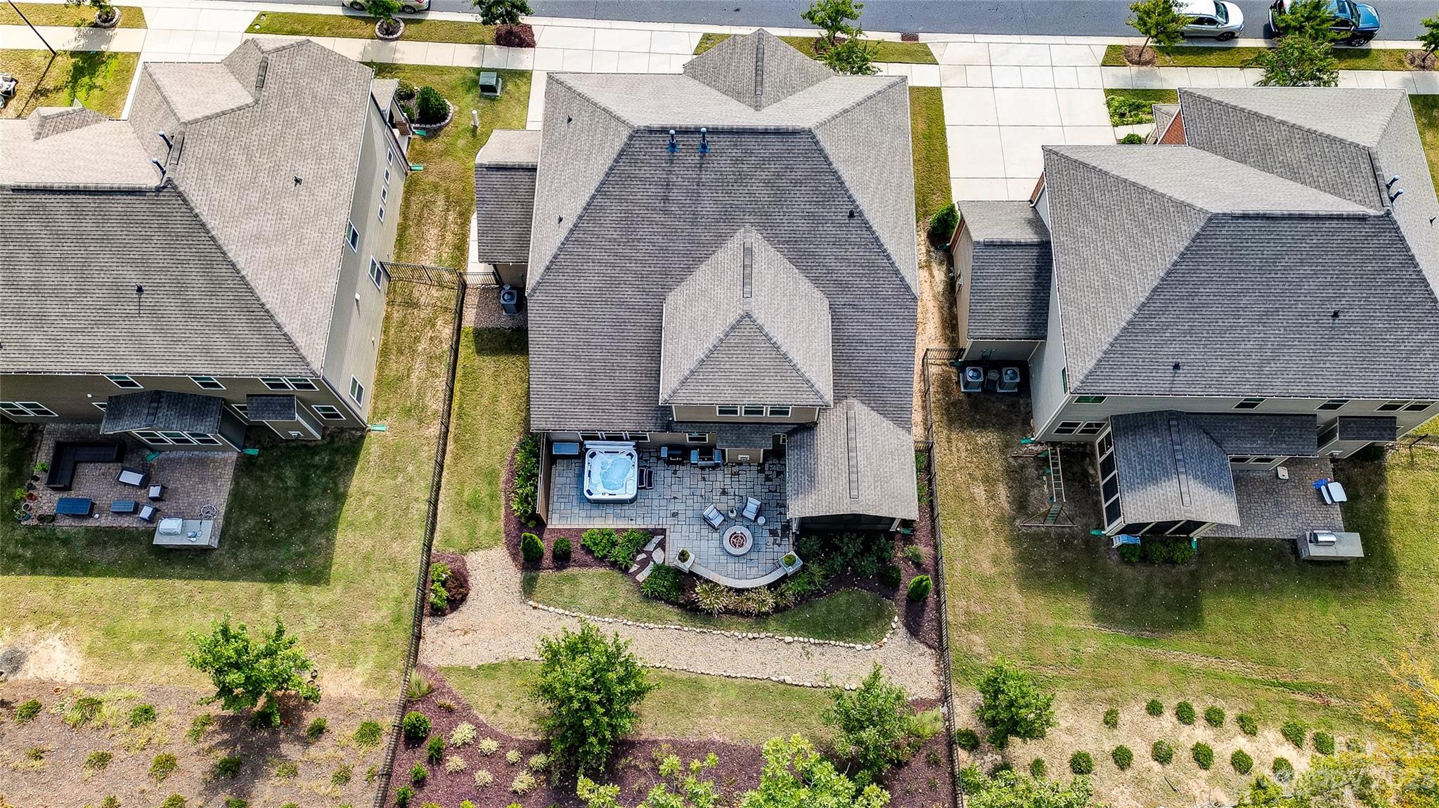 1494 Afton Way Fort Mill, SC 29708 - Photo 2 of 47 an aerial view of a house with swimming pool