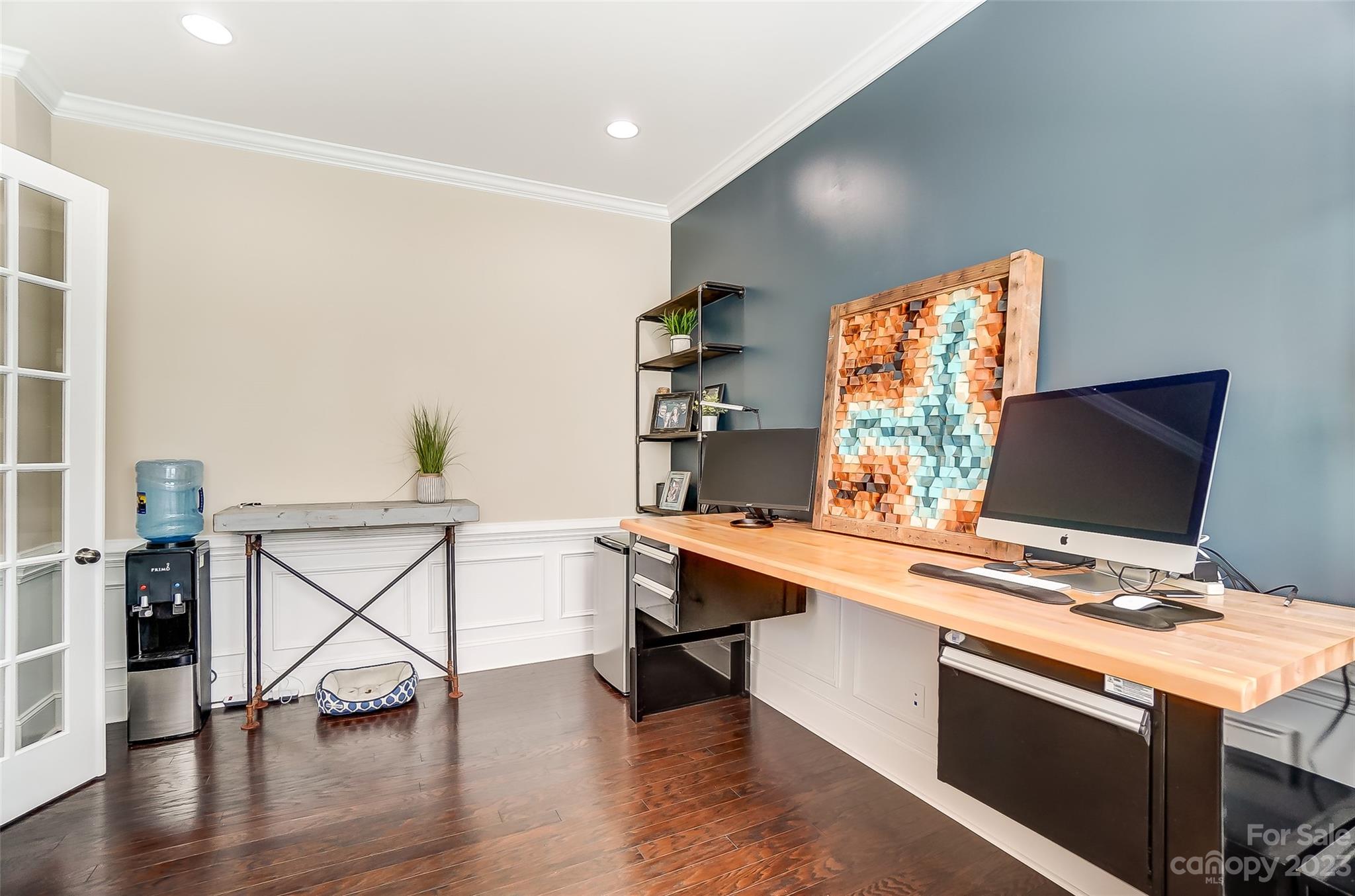1494 Afton Way Fort Mill, SC 29708 - Photo 10 of 47 a view of workspace with wooden floor and window