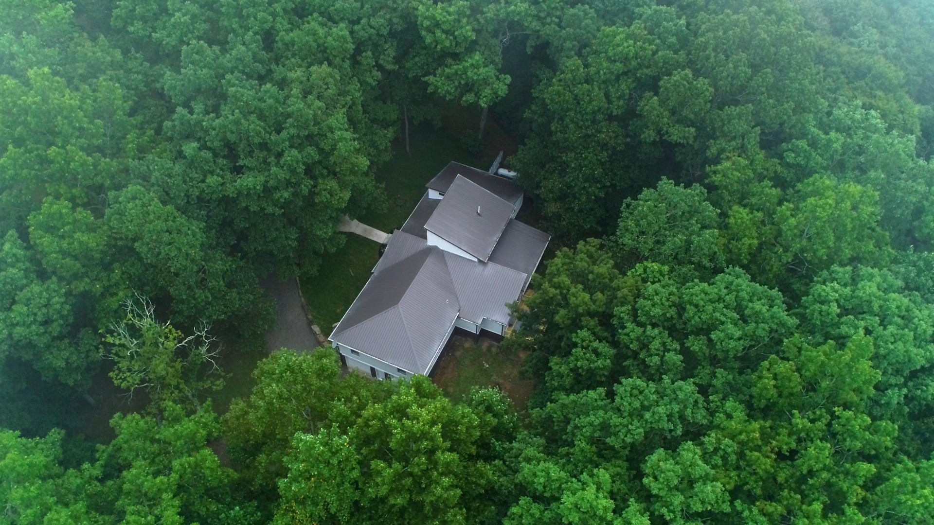 7449 Les Hughes Road Fairview, TN 37062 - Photo 48 of 49 an aerial view of a house with a yard