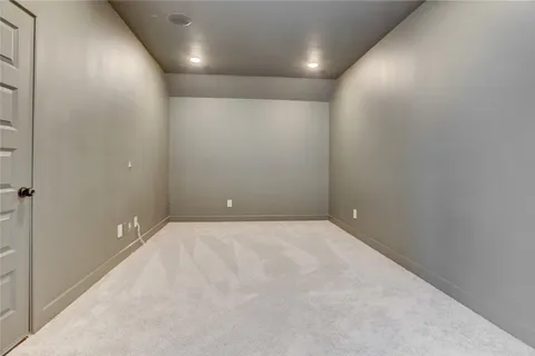 a view of a livingroom with a staircase