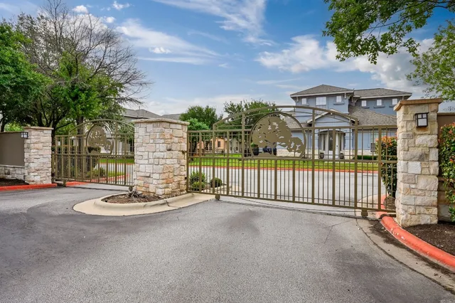 a view of a door front of house