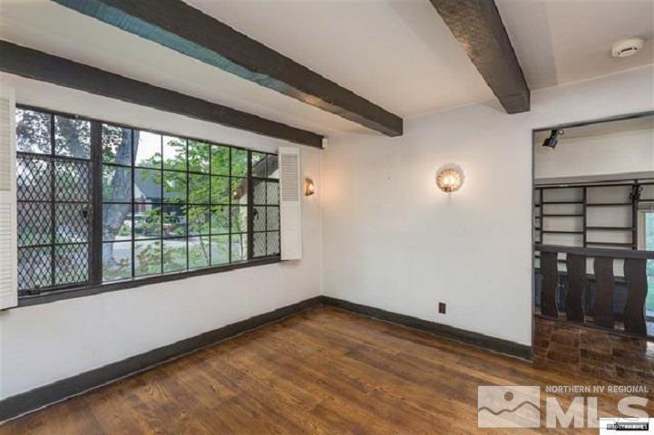 644 Marsh Avenue Reno, NV 89509 - Photo 15 of 19 a view of empty room with wooden floor and fan