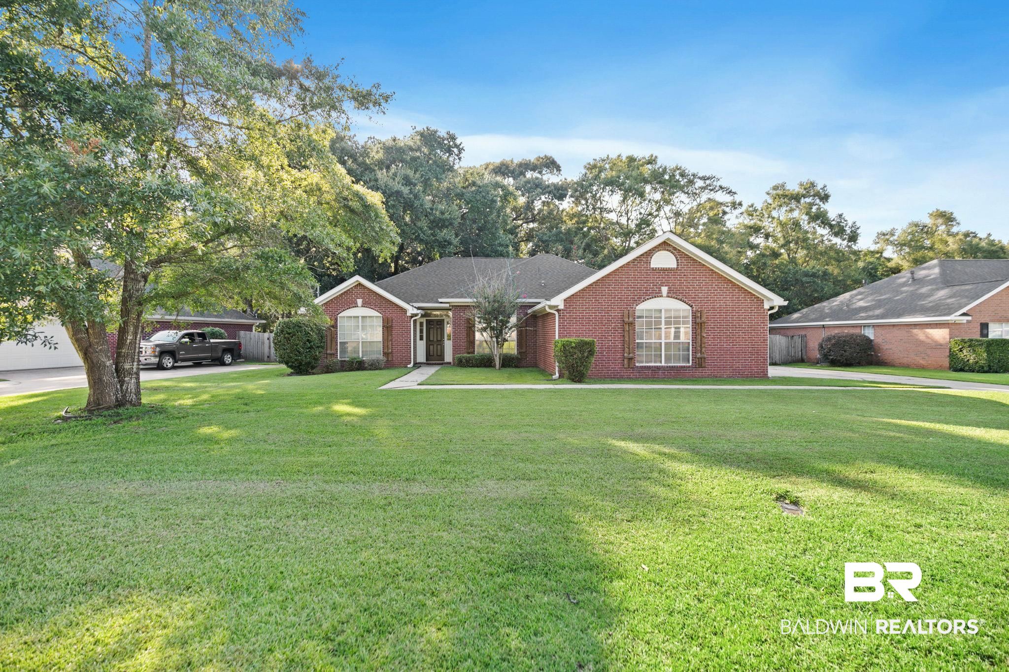 10550 Patrick Avenue Grand Bay, AL 36541 - Photo 2 of 43 Single story home featuring a front lawn