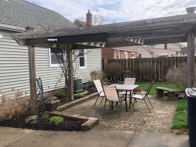 5684 Cherokee Road Cleveland, OH 44124 - Photo 21 of 34 Outdoor Pergola and Stone Patio to Relax and Entertain