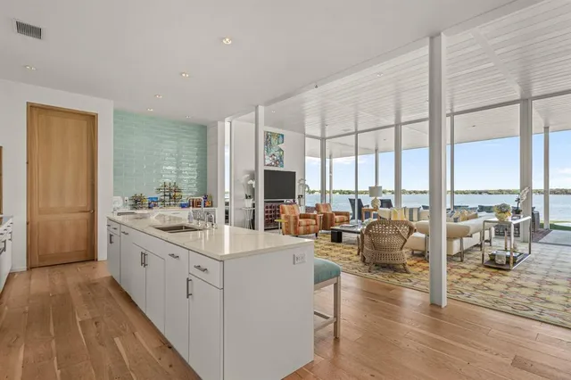 a storage room with washer and dryer