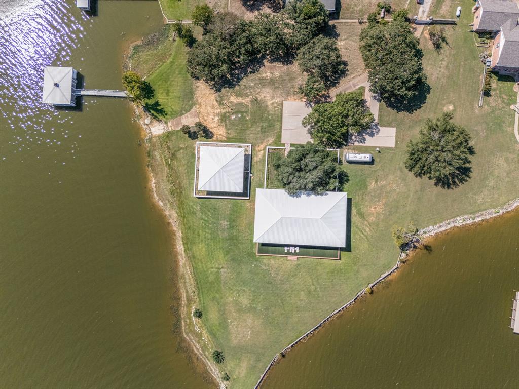 7145 Hickey Road Azle, TX 76020 - Photo 33 of 40 an aerial view of a house with a yard