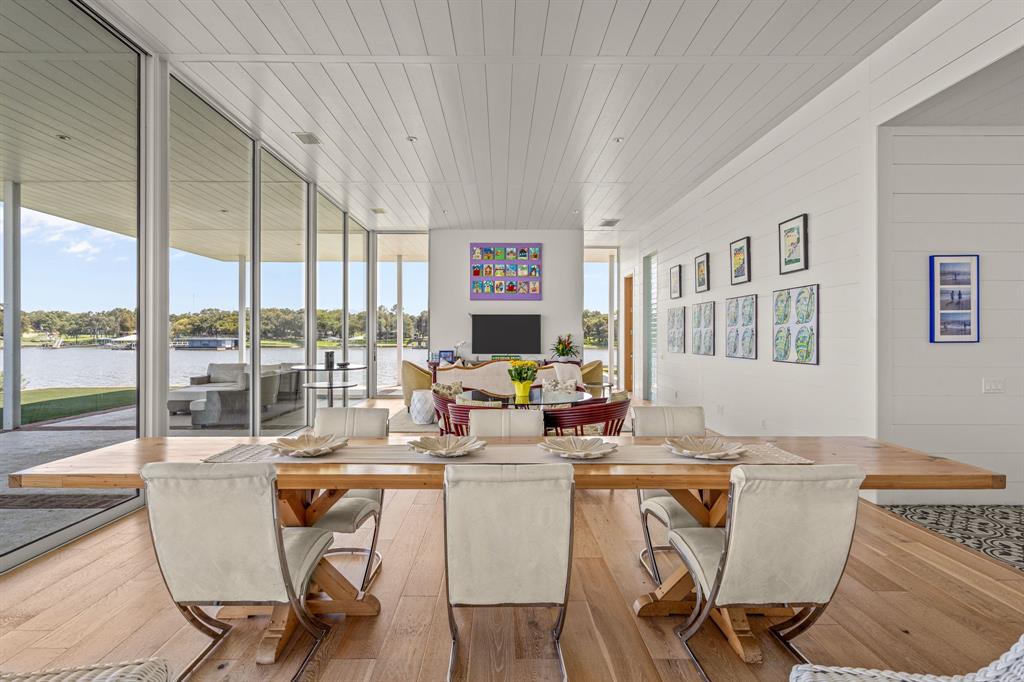 7145 Hickey Road Azle, TX 76020 - Photo 6 of 40 a view of a dining room with furniture window and outside view