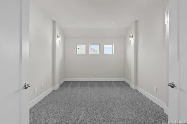 a view of empty room