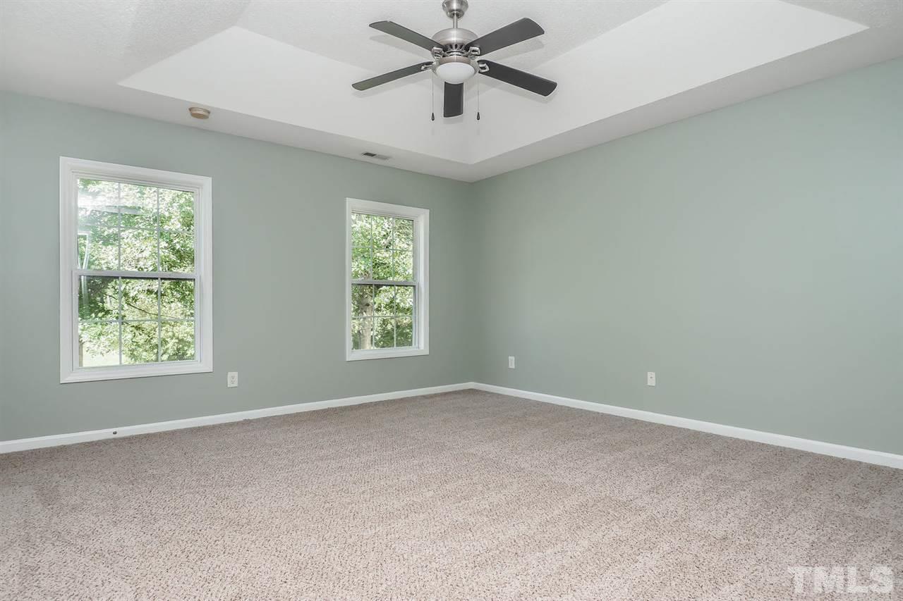 2804 Maple Ridge Drive Durham, NC 27704 - Photo 4 of 8 HUGE master bedroom, with WALK-IN CLOSET! Brand NEW CARPET throughout 2nd floor. Trey ceiling with lots of NATURAL LIGHT.