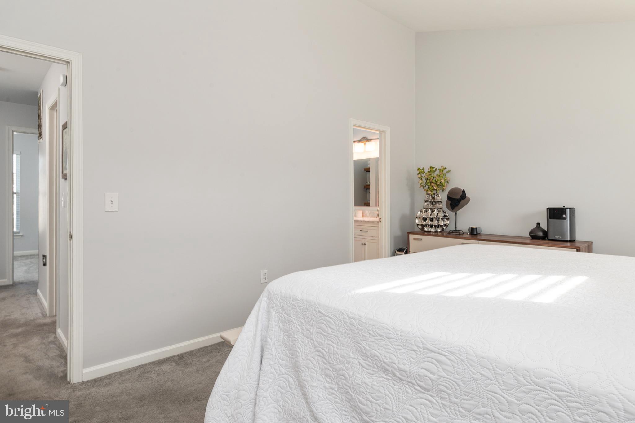2333 Manomet Court Crofton, MD 21114 - Photo 19 of 44 a bedroom with a bed and mirror